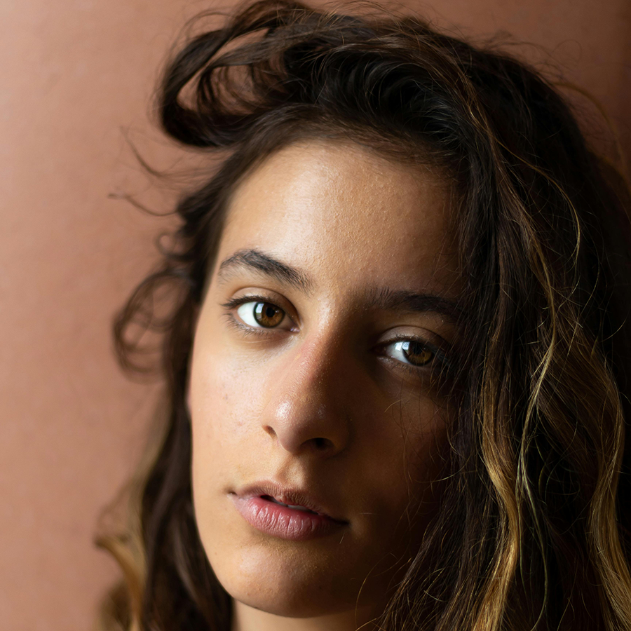 woman with brown eyes